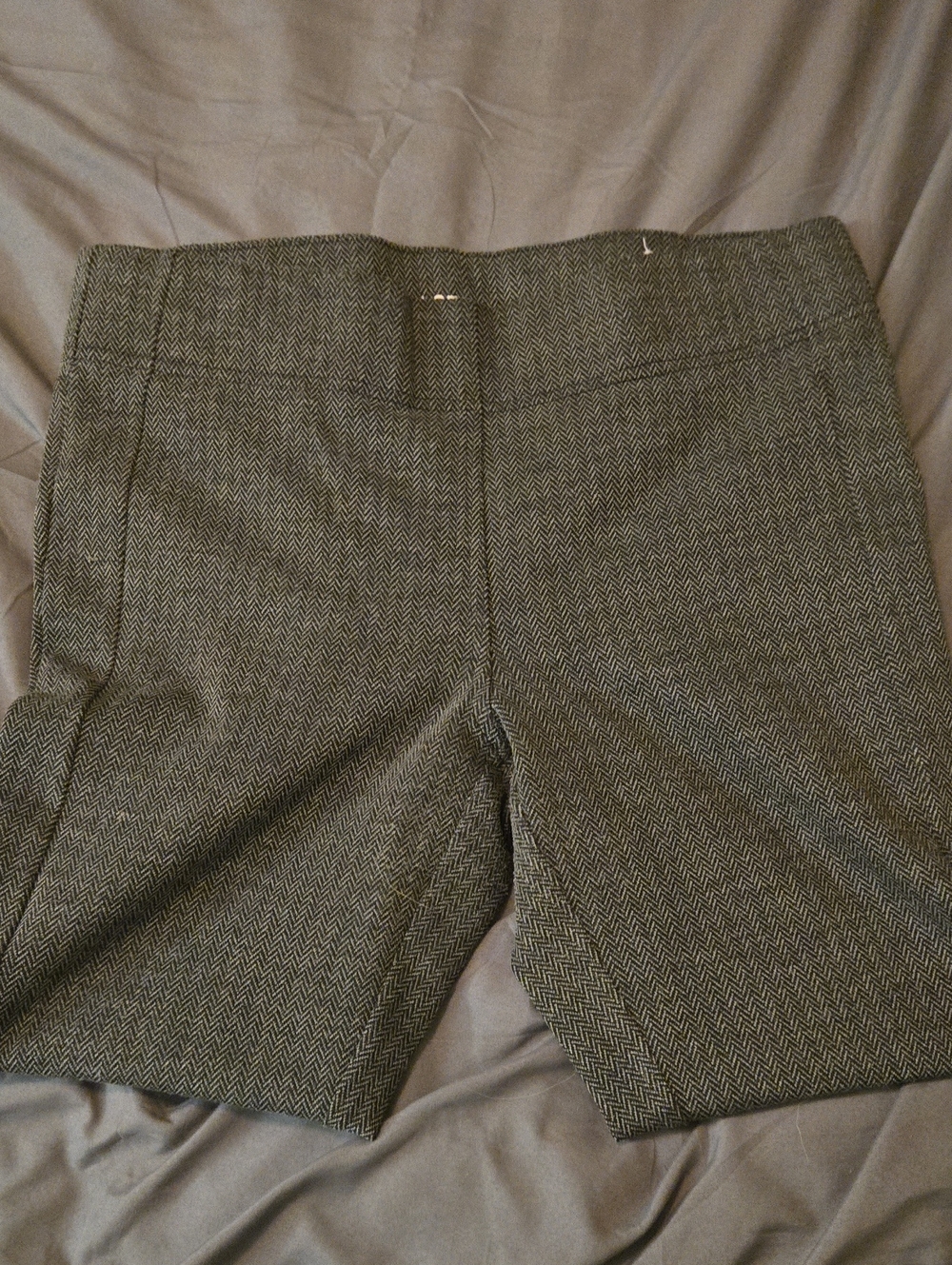 Large LOFT Women's Leggings In Gray With Black